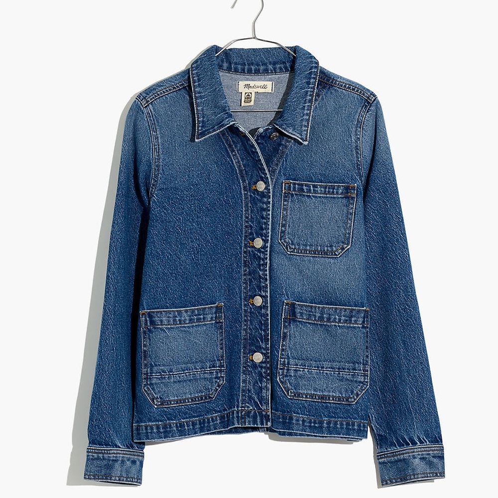Madewell Denim Ashwood Chore Coat